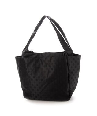 Y'SACCS 【Y’SACCS vous et】ドットジャカードトート Mサイズ ブラック