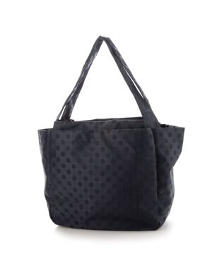 Y'SACCS 【Y’SACCS vous et】ドットジャカードトート Mサイズ ネイビー