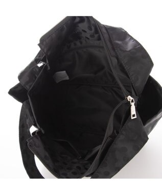 Y'SACCS 【Y’SACCS vous et】ドットジャカードトート Mサイズ ブラック