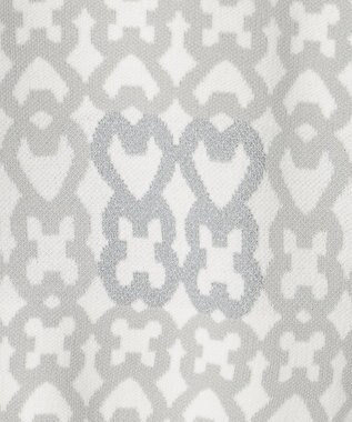 23区GOLF 【WOMEN】モノグラムジャガードセーター ホワイト系5