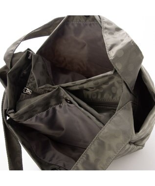 Y'SACCS 【Y’SACCS vous et】ドットジャカードトート Mサイズ グレー