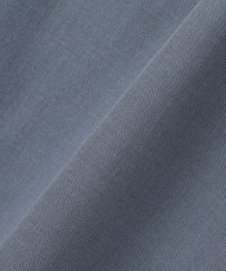 J.PRESS LADIES 【WEB限定カラーあり・セットアップ対応・洗える・撥水・防汚】コットンFITTYシャーク ワイド アンクル パンツ ダルブルー系