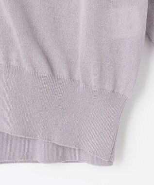 ANY SIS S 【美人百花6月号掲載】2SET シアーカーディガン アンサンブル ラベンダー