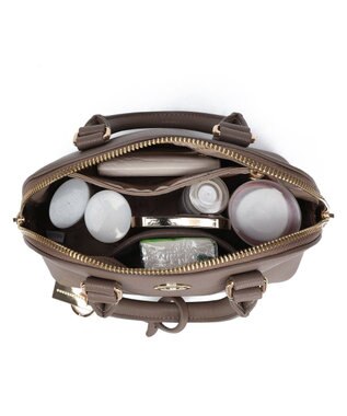 style code 【MERCURYDUO/マーキュリーデュオ】メタルアイレット　ハンドバッグ オーク