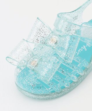 ANY KIDS ラメ入り グルカ サンダル ミント