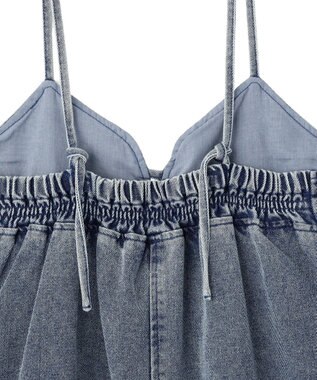 Green Parks デニムキャミワンピース Indigo