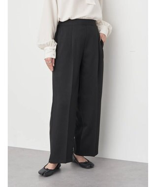 earth music&ecology ストレートパンツ Black