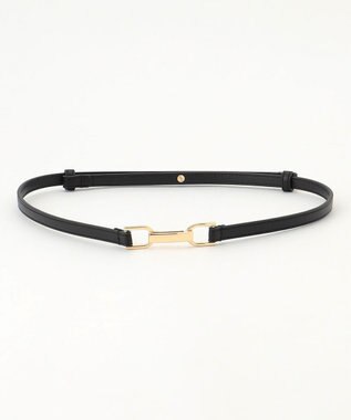 ANY メタルモチーフアジャスタブルベルト ブラック