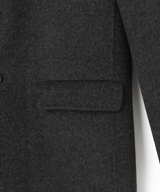 JOSEPH HOMME DOUBLE FACE CASHMERE CHESTER FIELD COAT グレー系