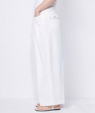 NAVE 【ReNAVE・セットアップ可/洗える/撥水加工】ホロウツイル パンツ ホワイト系