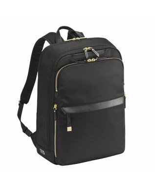 ACE BAGS & LUGGAGE 【雑誌掲載】 ace. ラプリム リュック レディースビジネス B4 15.6インチサイズ 68802 エース ブラック×ゴールド