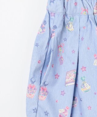 ANY KIDS マジカルキャットフレアスカート サックスブルー