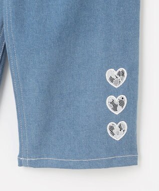 ANY KIDS デニムワイドパンツ ブルー