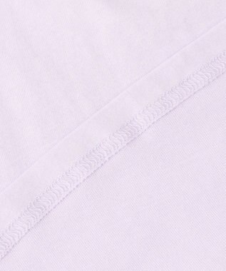 ANY KIDS フラワー 刺繍 Tシャツ ラベンダー