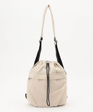 【撥水】巾着ショルダーバッグ