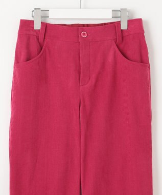 23区GOLF 【WOMEN】【ストレッチ】コーデュロイ カラーパンツ オールドローズ系