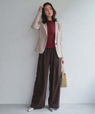 BEIGE， 【セットアップ対応】CINDY / テーラードジャケット Taupe