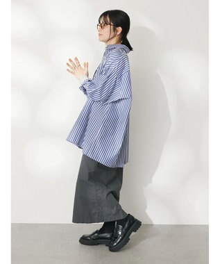 CRAFT STANDARD BOUTIQUE デザインポケットワークスカート Charcoal Gray