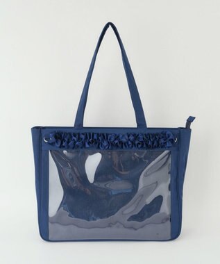 WEGO 【痛バ＆推し活グッズ】ときめきプレーン痛バッグL ネイビー