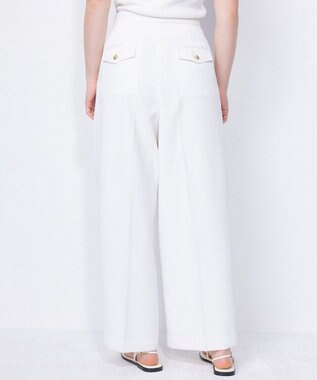 NAVE 【ReNAVE・セットアップ可/洗える/撥水加工】ホロウツイル パンツ ホワイト系