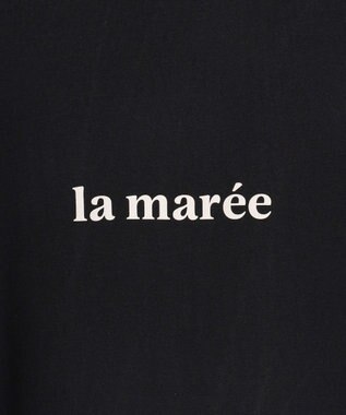 23区 【先行予約】la maree オーバーサイズ ロゴ Tシャツ ブラック系