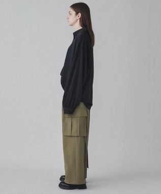 WEGO 【ユニセックス着用ITEM】トロミカーゴスラックス カーキ