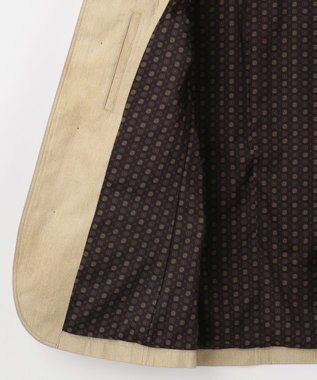 JOSEPH ABBOUD 【軽量/スウェードタッチ】ライトスウェードジャケット ベージュ系