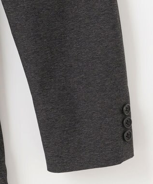 JOSEPH ABBOUD MOUNTAIN 【フードが外せる】メランジハイパワー2wayストレッチ ジャケット グレー系