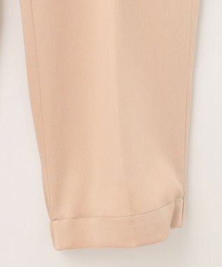 自由区 【洗える】チンツサテンタンブラー ジョガーパンツ ピンク系