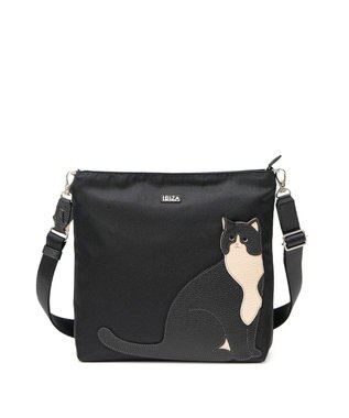 IBIZA アニマーダ　ナイロン　ショルダーバッグ（ネコ）