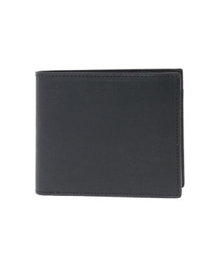 genten スマートウォレットⅡ 二つ折り財布 クロ