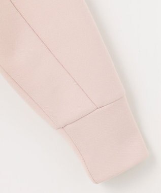 組曲 フード付きバックフリル パーカー ローズ系