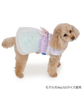PET PARADISE ディズニー リトルマーメイド アリエル クール ワンピース 小型犬 パープル