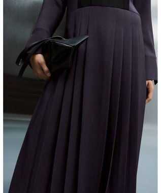 JOSEPH イブニングシルク　ミディドレス Aurora