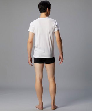 WACOAL MEN インナーシャツ 【2枚組】 3分袖 半袖 綿100%(本体) 伸縮性 肌着 下着 インナー 白 メンズ GL3500 /ブロス バイ ワコールメン ホワイト