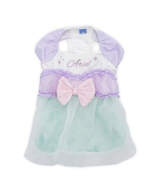 PET PARADISE ディズニー リトルマーメイド アリエル クール ワンピース 小型犬 パープル