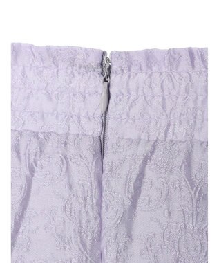 Green Parks ジャガードボリュームスカート Purple