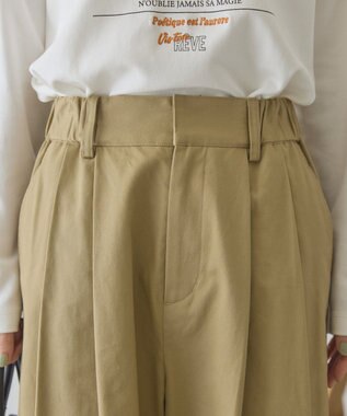 AMERICAN HOLIC ワイドチノパンツ Beige