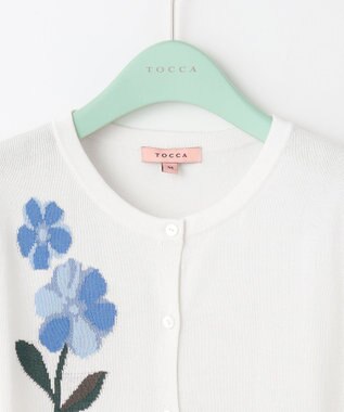 TOCCA 【キャンセル分発売】【洗える！】SPRING SIGN CARDIGAN カーディガン アイボリー系