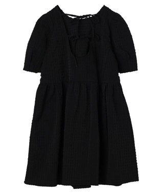 earth music&ecology バックオープンチュニックワンピース Black