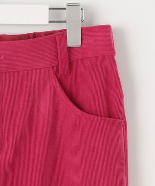 23区GOLF 【WOMEN】【ストレッチ】コーデュロイ カラーパンツ オールドローズ系