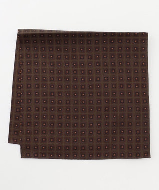 J.PRESS MEN オーバーダイ シルクチーフ カーキ系5