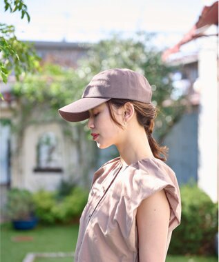 MOONBAT 【新色追加】深さ選べるUVツイルキャップ(深め) つば遮光／洗える／接触冷感／サイズ調整可能 チャコールグレー（深め）