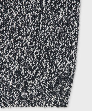 Paul Smith ブークレヤーン 半袖ニット カーディガン ブラック