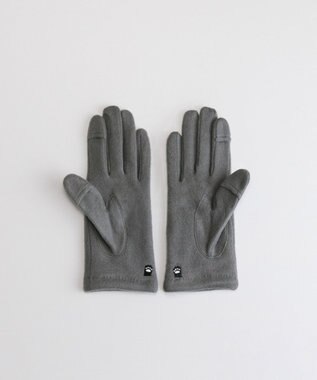 ORuKuBET パンダ刺繍ジャージグローブ(WOMEN)【タッチパネル対応】 グレー