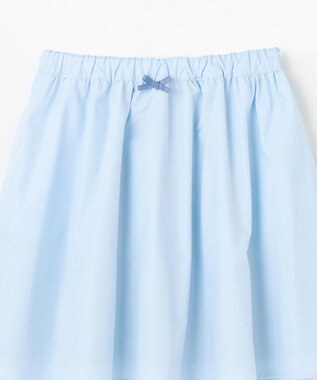 組曲 KIDS 【110-140㎝】フラワーパッチワークスカート サックスブルー系5
