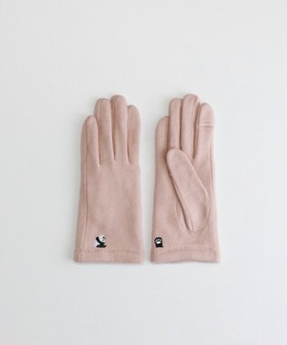 ORuKuBET パンダ刺繍ジャージグローブ(WOMEN)【タッチパネル対応】
