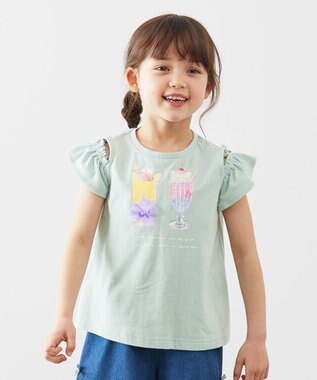 オンオフショルダーパフェTシャツ / any FAM KIDS | ファッション通販