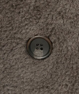 23区 S 【CanCam11月号掲載】ECOPELテディボア ダブルフロント アウター グレー系