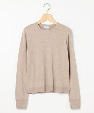 組曲 S ニューシックニットクルーネックプルオーバー ベージュ系